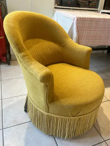 Fauteuil jaune